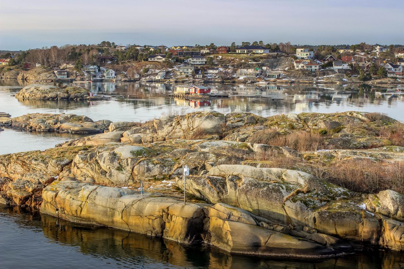 Telemark hus vid vatten 