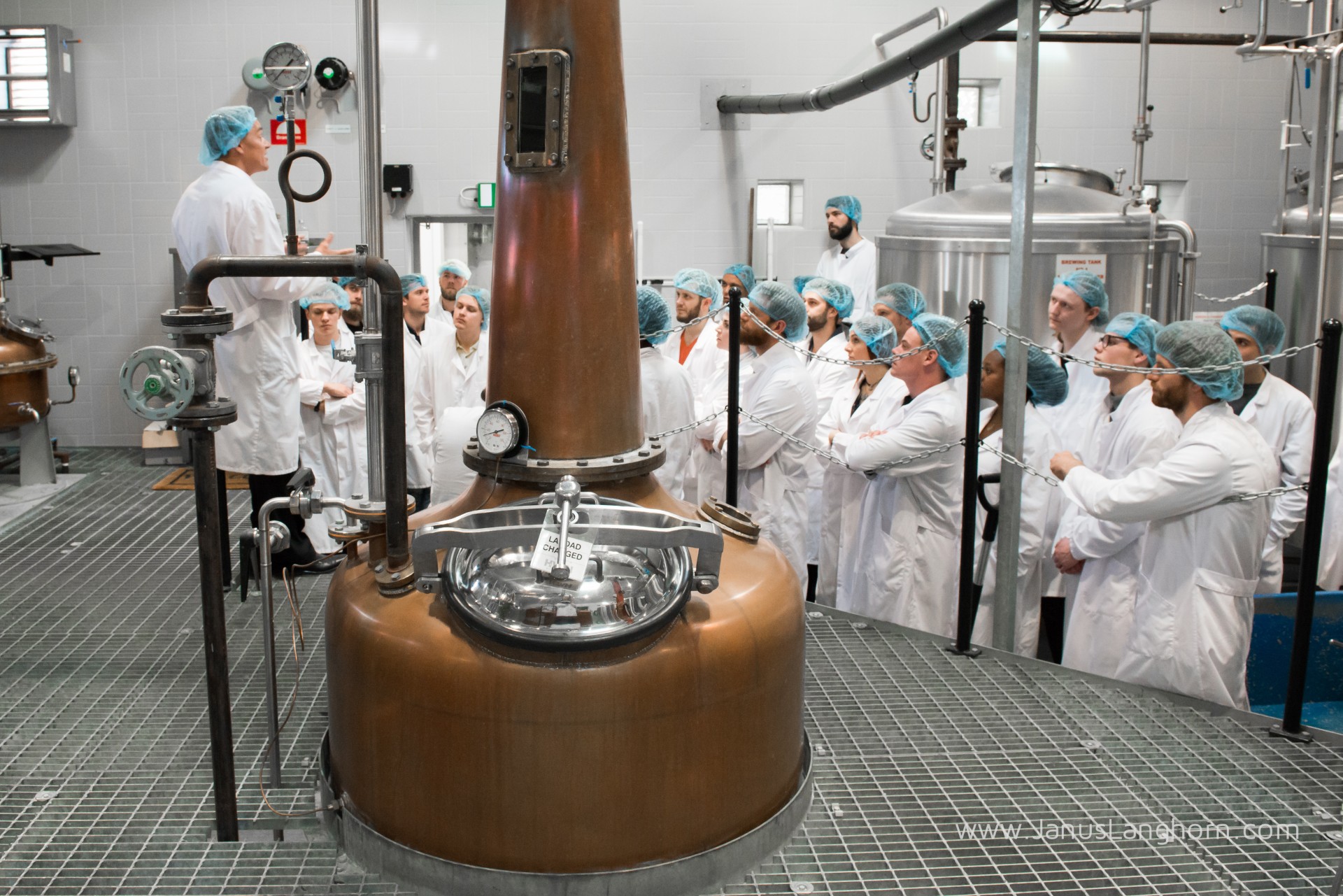 Rundvisning i destilleriet